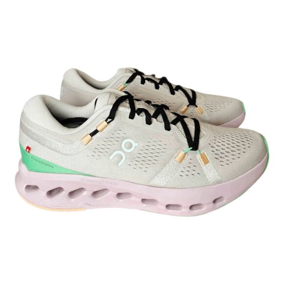 NWOB ON RUNNING Cloudsurfer 2 'Pearl/Orchid' Running Shoes Size 8.5 - Picture 3 of 11